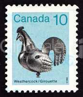 Postage stamp Canada 1982 Weathercock