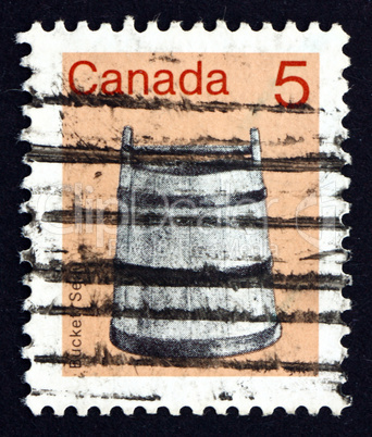 Postage stamp Canada 1982 Bucket