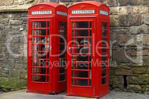 London telephone box