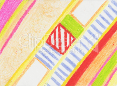 Diagonal Striped Pattern