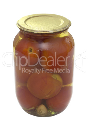 tomatoes vegetables canned in glass jars