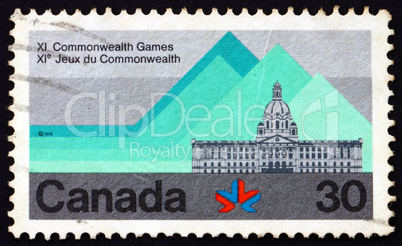 Postage stamp Canada 1978 Alberta Legislature Building, Edmonton