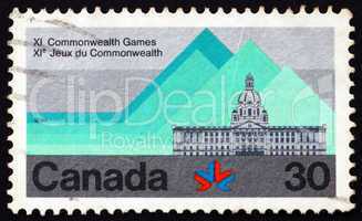 Postage stamp Canada 1978 Alberta Legislature Building, Edmonton