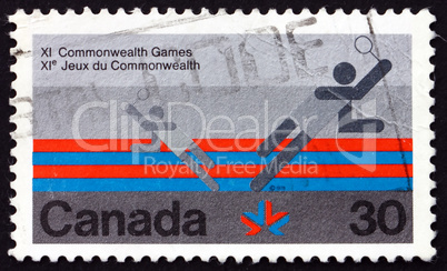 Postage stamp Canada 1978 Badminton, sport