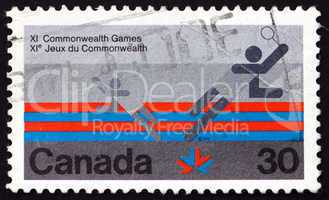 Postage stamp Canada 1978 Badminton, sport