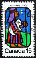 Postage stamp Canada 1973 Shepherd and Star, Christmas