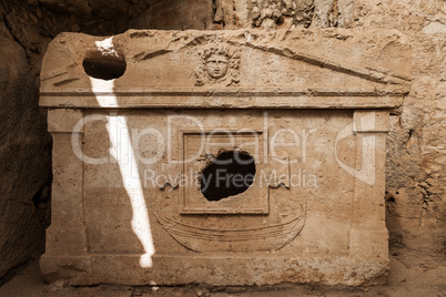 Harbour monumantal tombs at Turkey Olympos