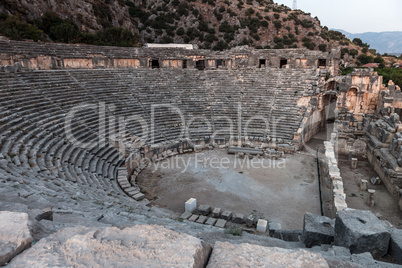 Ancient Myra greek theatre at Turkey Demre