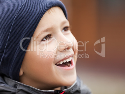 Child smiling