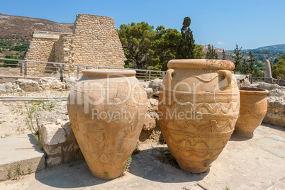 Knossos palace. Crete