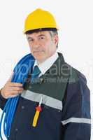 Portrait of an electrician