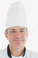 Portrait of happy male chef