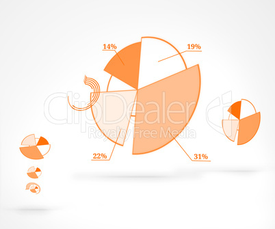 Diagram of percentage