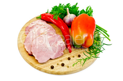 Delicacy pork with pepper