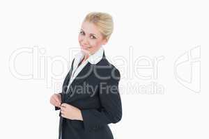 Portrait of confident young business woman