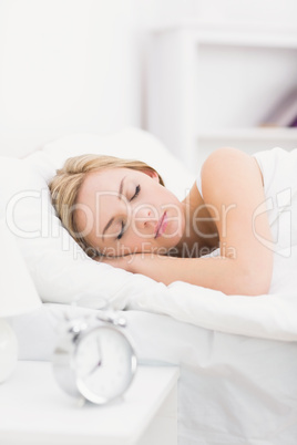 Young woman sleeping