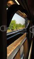 Train wagon window