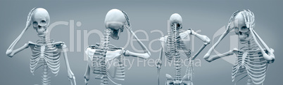 Skeletons having headaches