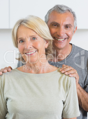 Portrait of a couple smiling
