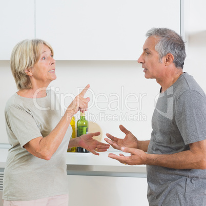 Wife arguing with her husband