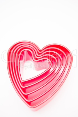 Heart shaped cookie cutters