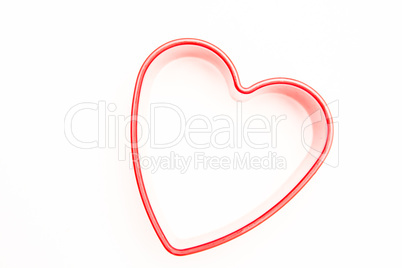 Heart shaped cookie cutter