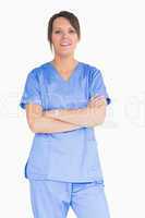 Nurse with arms crossed