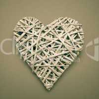 Wicker heart