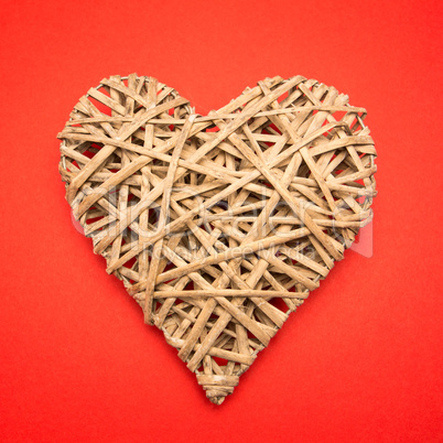 Wicker heart