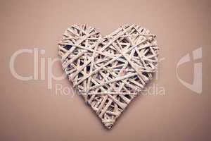 Wicker heart