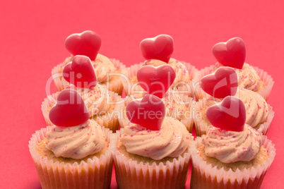 Valentines day cupcakes