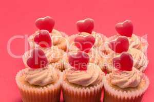 Valentines day cupcakes