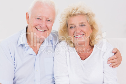 Old couple portrait