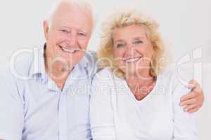 Old couple portrait