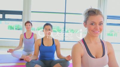 Yoga-Gruppe