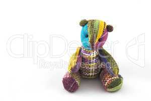 Handicraft colorful  bear