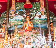 Buddha statue in Thailand temple