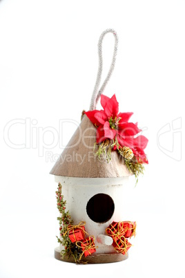 christmas bird house