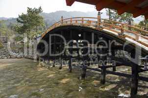 Bridge at Itsukushima Shrine