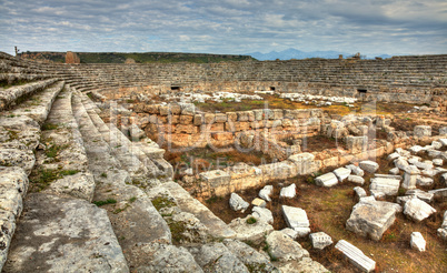 Ancient  Perge, HDR photography