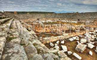 Ancient  Perge, HDR photography