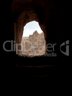 Famous city  Cappadocia in Turkey