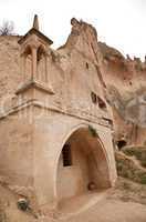 Cave Mosque Famous city  Cappadocia in Turkey