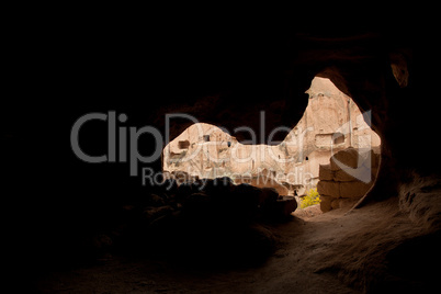 Famous city  Cappadocia in Turkey