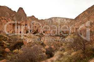 Famous city  Cappadocia in Turkey