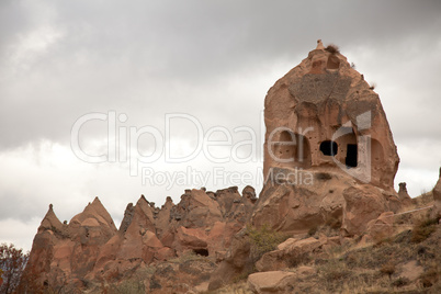 Famous city  Cappadocia in Turkey