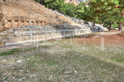 ancient Arykanda, HDR photography