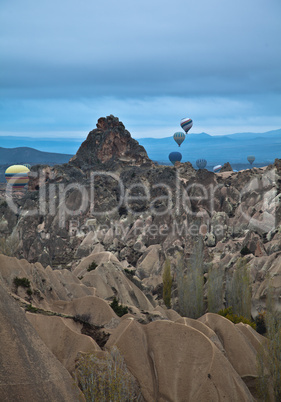air balloon trip at Cappadocia