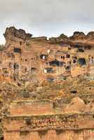 Famous cave city  Cappadocia at Turkey, HDR photography