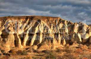 Famous cave city  Cappadocia at Turkey, HDR photography